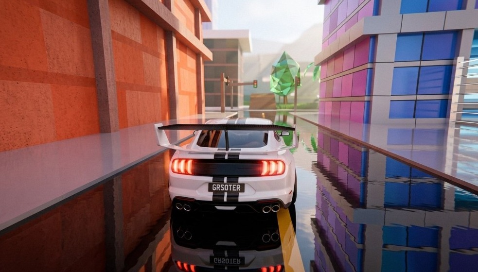 Reflective street grade